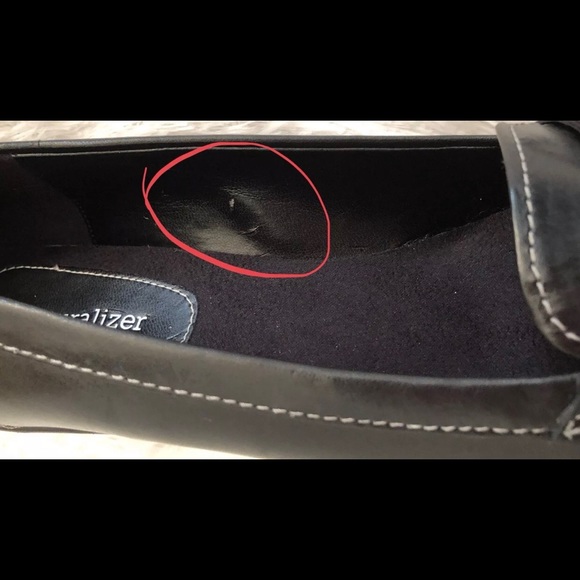 🚫Sold🚫Naturalizer Heeled Loafers Leather - Picture 7 of 8